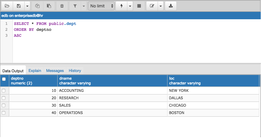 pgadmin 4 graphical query builder