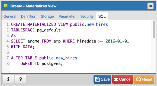 sql-materialized-view