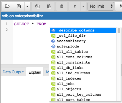 how to run a query in pgadmin 4