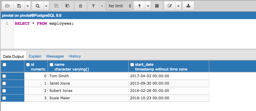 pgadmin 4 edit data