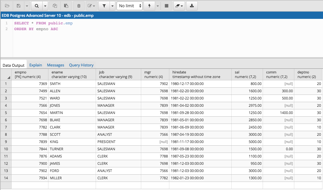 setting up pgadmin 4 sqlpro